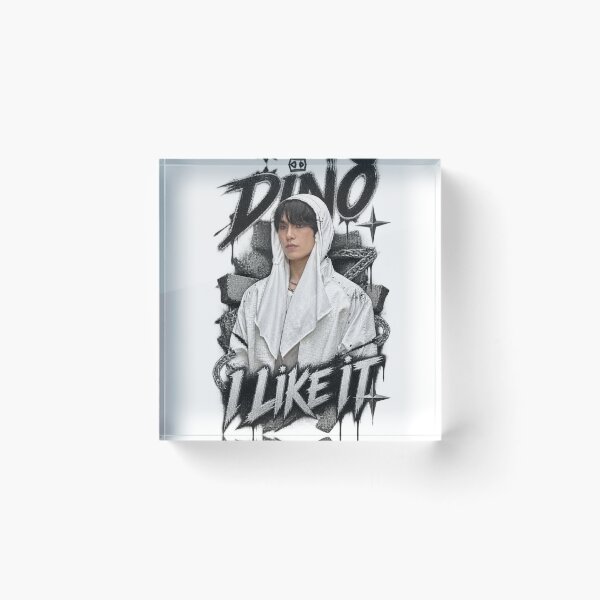 Item preview, DINO SEVENTEEN I LIKE IT Midnight Gothic Fashion Poster designed and sold by Valeree Store.