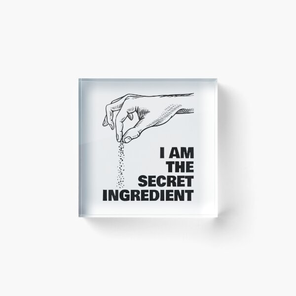Item preview, Secret Ingredient Funny Cooking Cook Chef T-Shirt designed and sold by LoveyBug78.