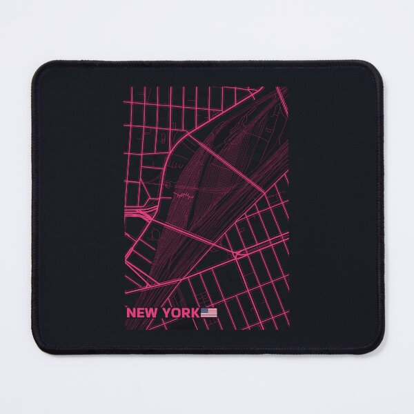 Item preview, New York USA City Map #17 designed and sold by Thistle-TShop.