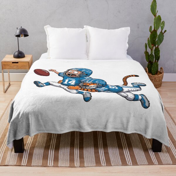 Item preview, Calvin And Hobbes Detroit Football Action Fan designed and sold by DamianRoy88.