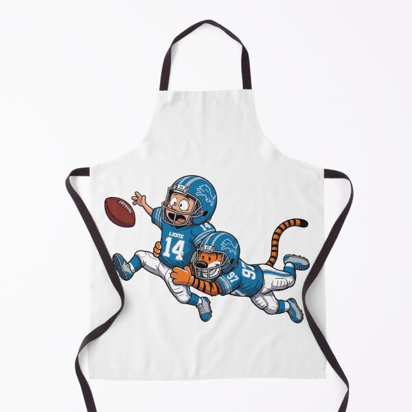 Item preview, Calvin And Hobbes Detroit Football Action Fan designed and sold by DamianRoy88.