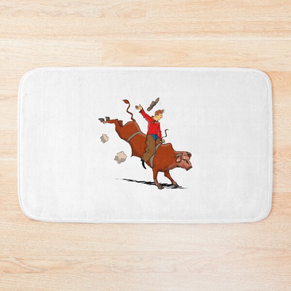 Item preview, Dynamic Rodeo Rider Illustration Capturing Western Equestrian Spirit designed and sold by Lochphantom22.