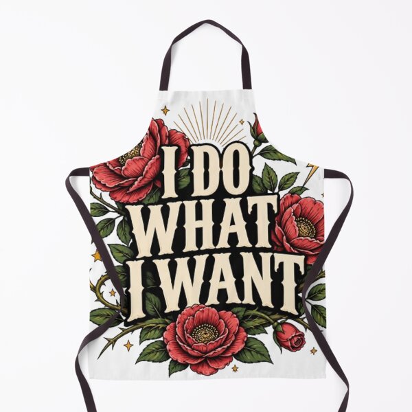 Item preview, I Do What I Want Vintage Floral Rose Bold Quote designed and sold by TibbuTees.