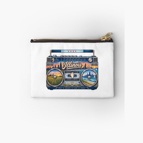 Item preview, Illinois Gen X Boom Box designed and sold by Whimspired By Paxx.