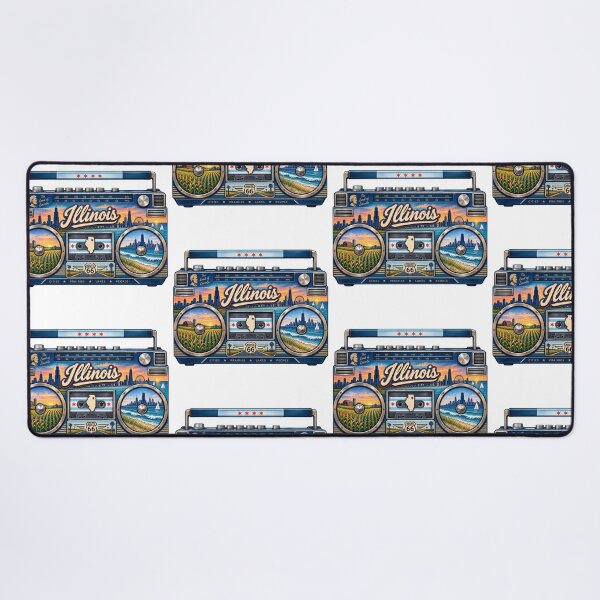 Item preview, Illinois Gen X Boom Box designed and sold by Whimspired By Paxx.