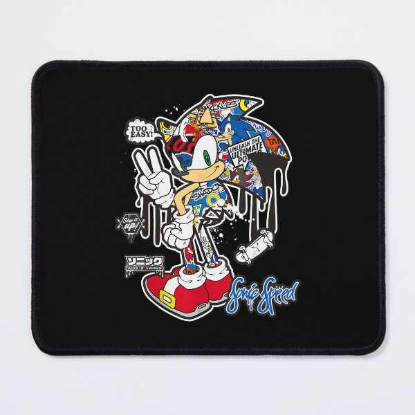 Item preview, Sonic The Hedgehog Sticker Sonic Speed designed and sold by cutezodiac.