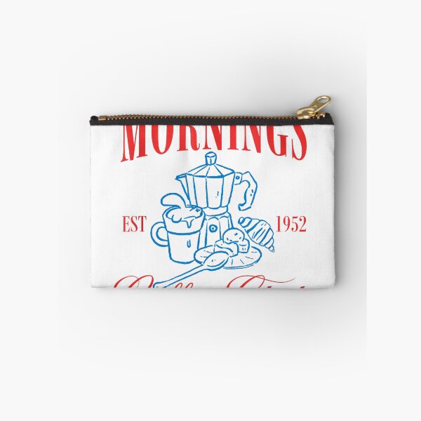 Item preview, Slow Mornings Coffee Club Vintage Breakfast T-Shirt designed and sold by fine line.
