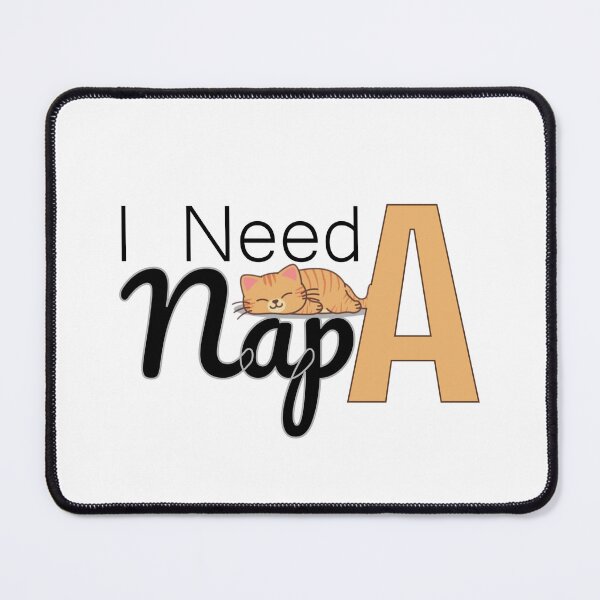 Item preview, I Need A Nap Funny Sleepy Quote | Tired Introvert Humor designed and sold by Shadryx.