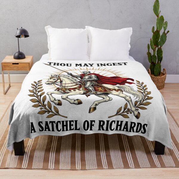 Item preview, Thou May Ingest A Satchel Of Richards Funny Medieval Knight designed and sold by roni-harbor.