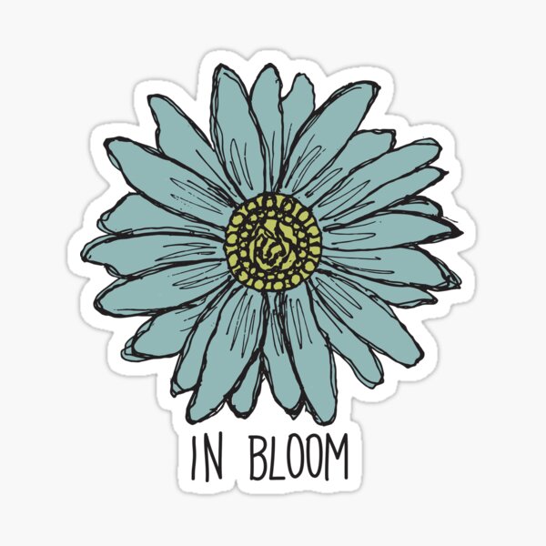 Bloom Anyways Floral Heart Vinyl Sticker – Emily June