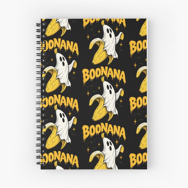 Item preview, Boonana Cute Ghost Banana Funny Fruit Halloween Pun Design designed and sold by RamonaTeal.