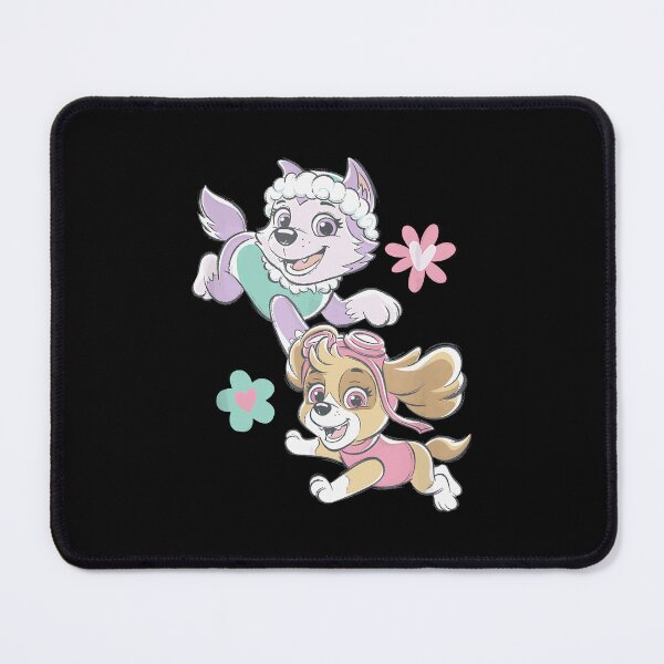 Item preview, Paw Patrol Skye And Everest Pastel Floral Duo designed and sold by AlanPitek.