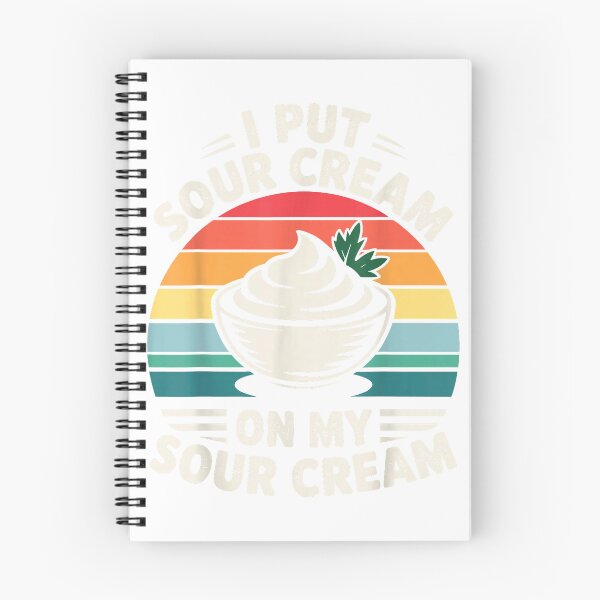 Item preview, Sour Cream Art for Men Women Dairy Condiment Sour Cream T-Shirt designed and sold by PrintWaveMagic.