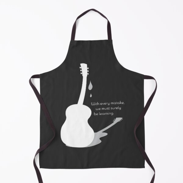 Item preview, Guitar Gently Weeping Artistic White Design for Music Lovers designed and sold by yhxmz.