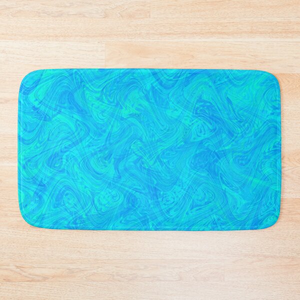 Item preview, Marble Abstract Teal Blue designed and sold by ArtbyDebbieC.