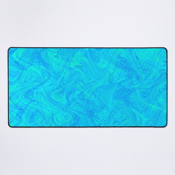 Item preview, Marble Abstract Teal Blue designed and sold by ArtbyDebbieC.