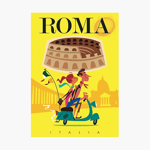 Item preview, Rome poster designed and sold by Gary Godel.