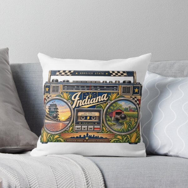 Item preview, Indiana Gen X Boom Box designed and sold by Whimspired By Paxx.