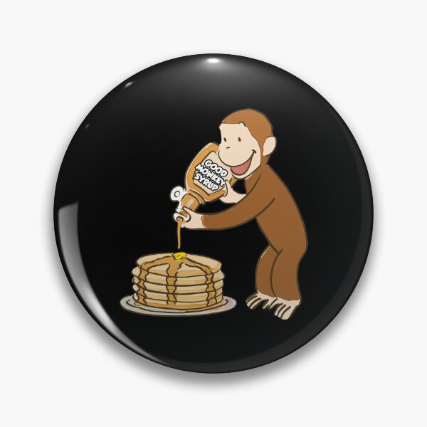 Artikelvorschau, Affe gießt Sirup auf Pfannkuchen (Kunst) entworfen und verkauft von RogeHane.