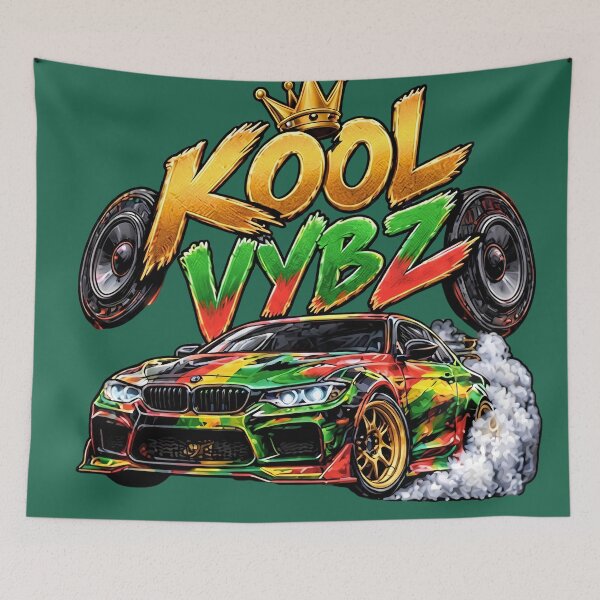 Item preview, ​Kool Vybz Reggae Car Drift Sound System Crown designed and sold by digitalbob60.