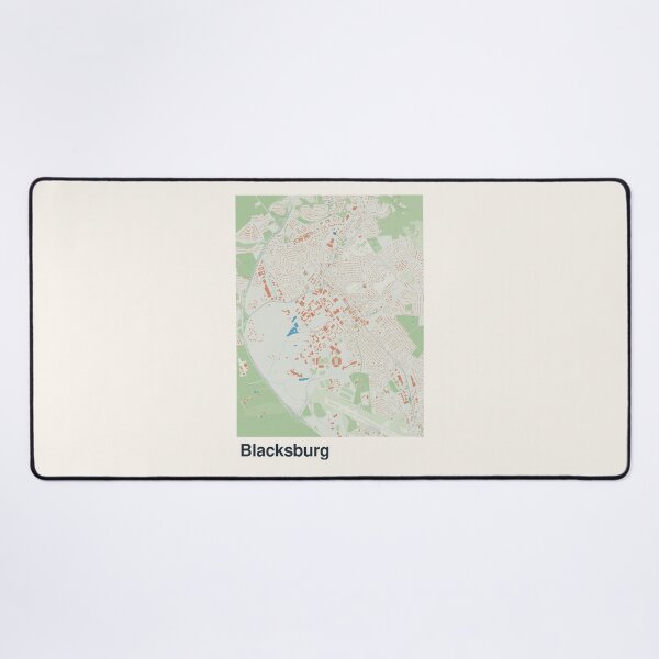 Item preview, Blacksburg Minimalistic Map Art designed and sold by MapsNerd.