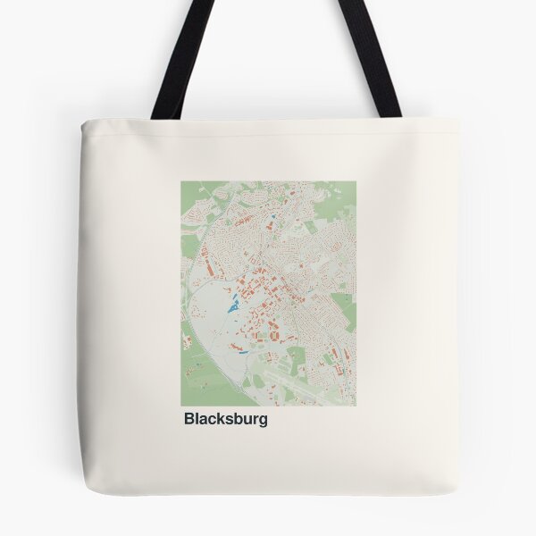 Item preview, Blacksburg Minimalistic Map Art designed and sold by MapsNerd.