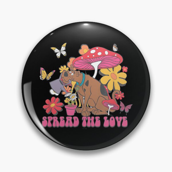 Item preview, Scooby Doo Groovy Spread The Love Floral Butterflies designed and sold by tiabletz.