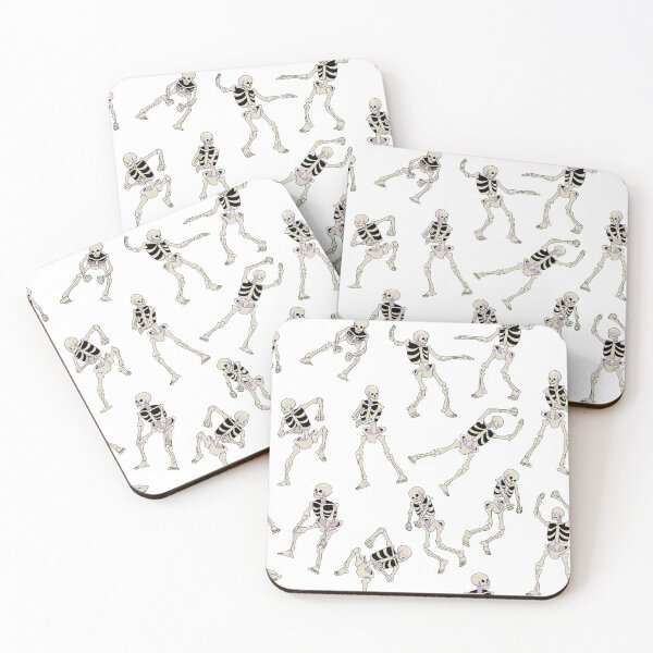 Item preview, Dancing Skeles (Plain, on White) designed and sold by Kolibrim-Ink550.
