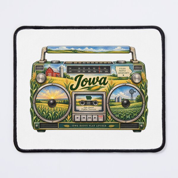 Item preview, Iowa Gen X Boom Box designed and sold by Whimspired By Paxx.