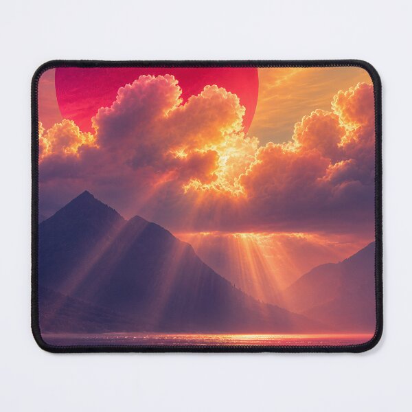 Item preview, Crimson Horizon – Climate Change Awareness designed and sold by Nuvoro Eco Awareness.