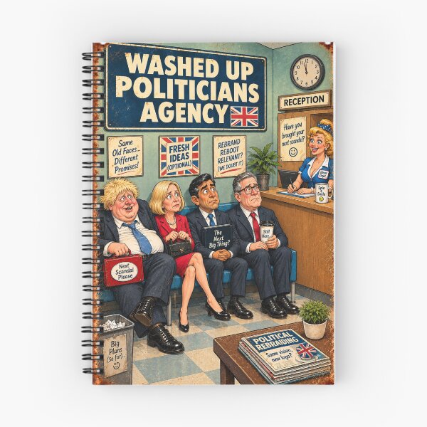 Item preview, Washed Up Politicians designed and sold by halibutgoatramb.