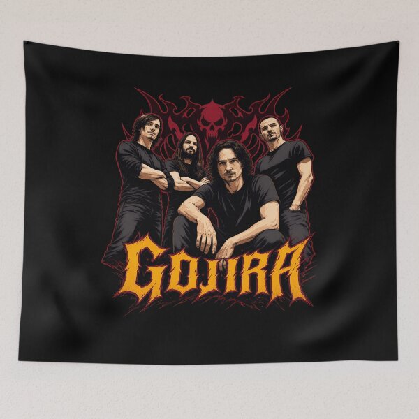 Item preview, Gojira Heavy Metal designed and sold by RachelTamara.