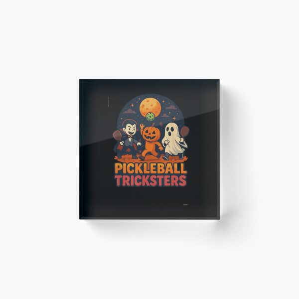 Item preview, Spooky Dink Halloween Pickleball Tricksters Spooky Sport designed and sold by ZariahNey.