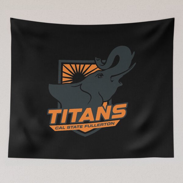 Item preview, Cal State Fullerton Titans Elephant Emblem Design designed and sold by RogeHane.