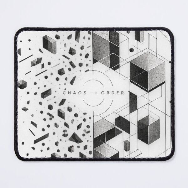Item preview, Chaos to Order | Geometric Abstract Transformation designed and sold by rigelcreation.