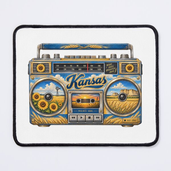 Item preview, Kansas Gen X Boom Box designed and sold by Whimspired By Paxx.
