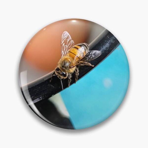 Item preview, Busy bee at the cooking pot, close-up designed and sold by PicturePic.