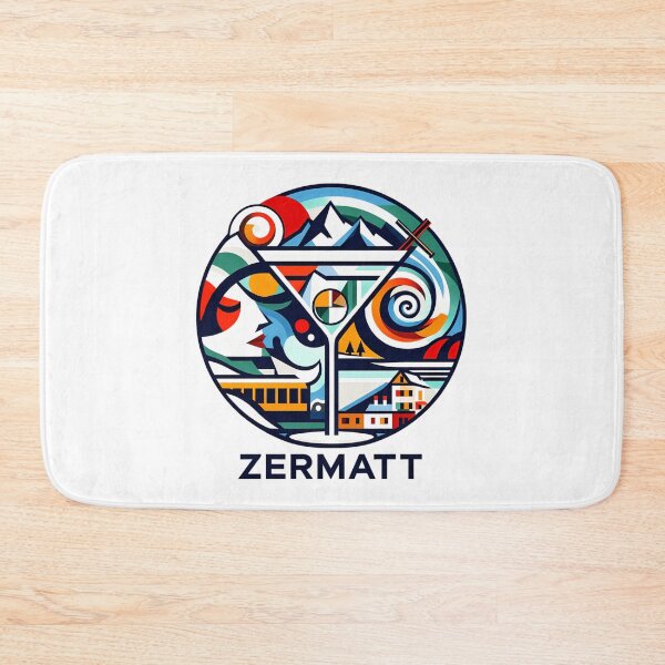 Item preview, Zermatt Ski Resort In Switzerland designed and sold by sailtonfg.