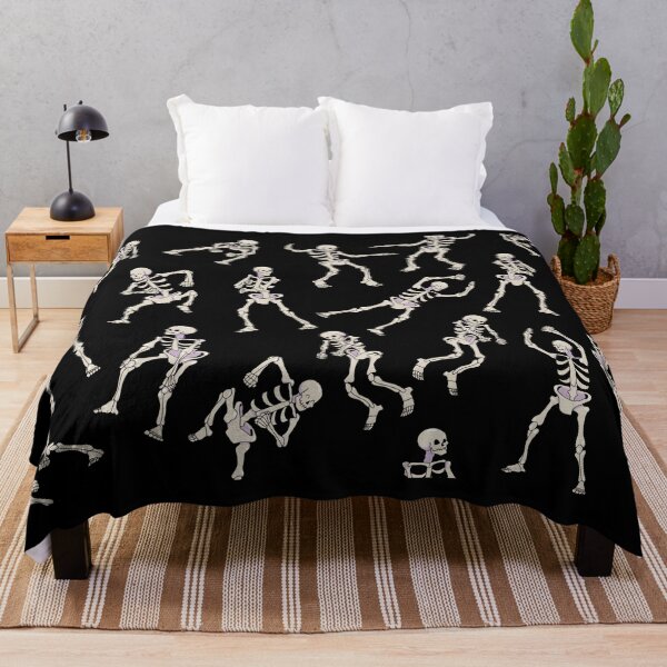 Item preview, Dancing Skeles (Plain, on Black) designed and sold by Kolibrim-Ink550.