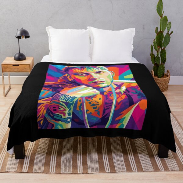 Item preview, Machine gun kelly pop art designed and sold by StickLabmoster.