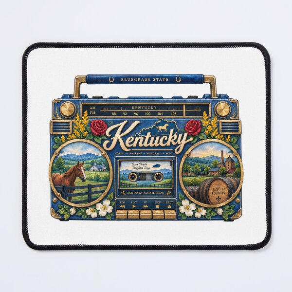 Item preview, Kentucky Gen X Boom Box designed and sold by Whimspired By Paxx.