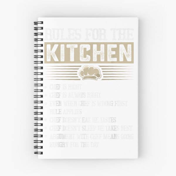 Item preview, Rules for the Kitchen Chef is Right - Chef T-Shirt designed and sold by darknessman666.