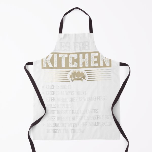 Item preview, Rules for the Kitchen Chef is Right - Chef T-Shirt designed and sold by darknessman666.