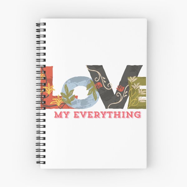 Item preview, Love My Everything Romantic Quote  designed and sold by AllProCraft.