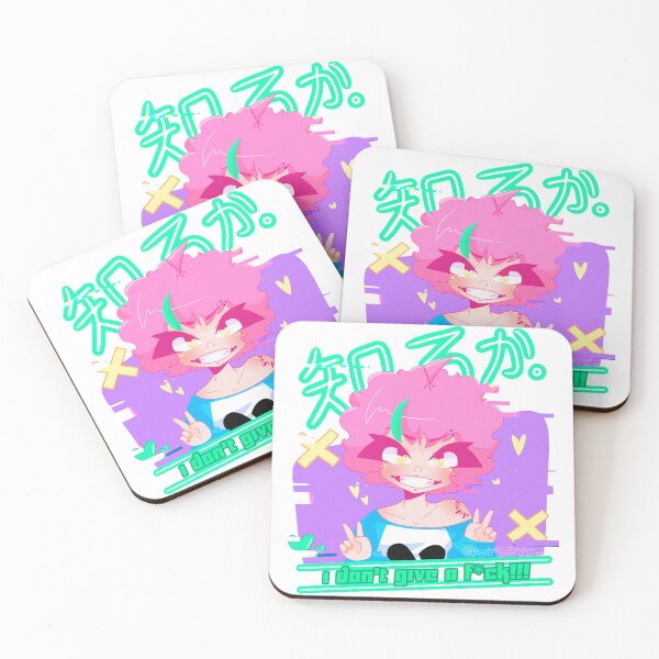Aperçu de l'œuvre Glitchy Madness Pink Punk Peace Signs créée et vendue par R43vy-Draws.