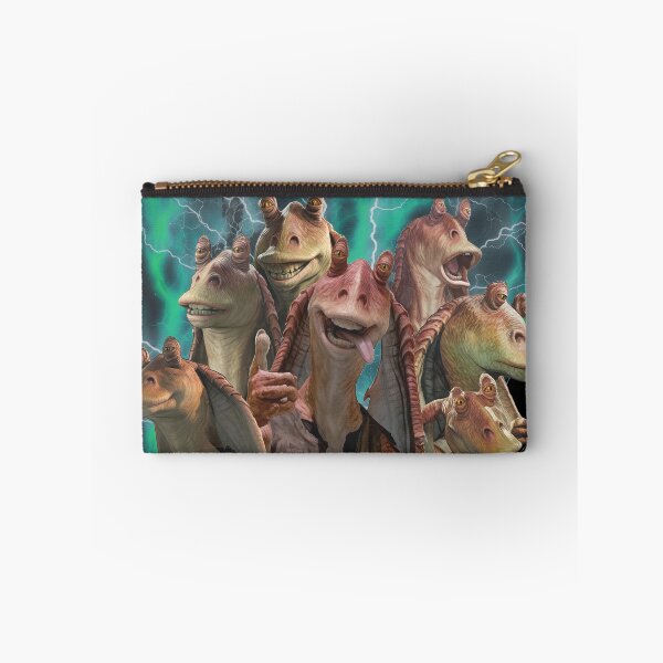 Item preview, Jar Jar Binks Retro Stormy Weather Group Portrait designed and sold by RogeHane.