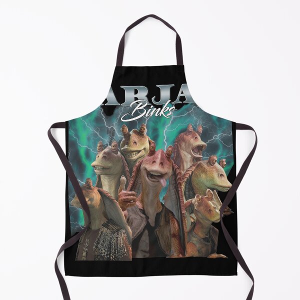 Item preview, Jar Jar Binks Retro Stormy Weather Group Portrait designed and sold by RogeHane.