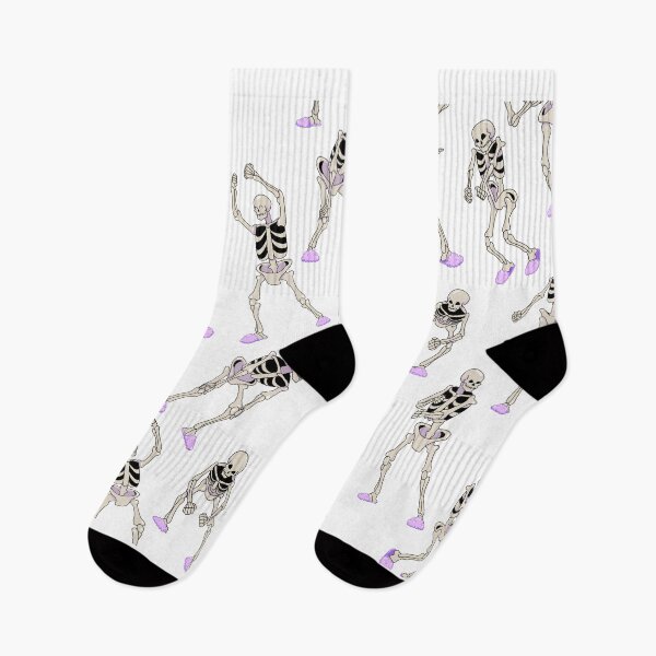 Item preview, Dancing Skeles (Slippers, on White) designed and sold by Kolibrim-Ink550.