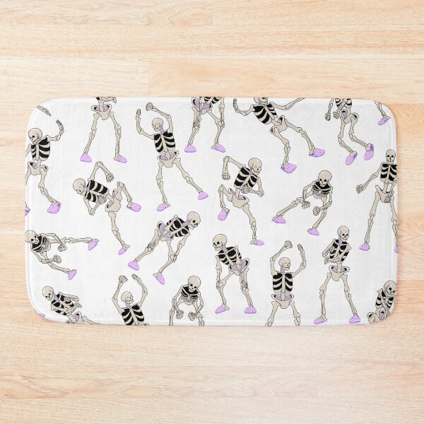 Item preview, Dancing Skeles (Slippers, on White) designed and sold by Kolibrim-Ink550.