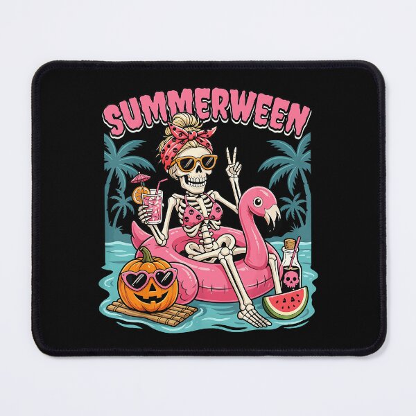 Item preview, Spooky Summer Skeleton Beach Halloween Spooky designed and sold by waltonbut.